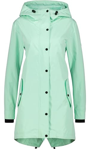ALIFE and Kickin BerniceAK A Parka – Damen Übergangsjacke – Leichter Parka für Frühling & Sommer – Atmungsaktiv - Mantel Perfekt für Freizeit & Outdoor Fresh Mint XL