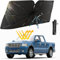 Sonnenschutz Auto Frontscheibe Innen,130X75 cm Sonnenschirm für Auto Windschutzscheibe,360° Rotations Faltbarer Sonnenschirm Für Auto,Auto Windschutzscheibe Sonnenschirm,Auto Sonnenschirm (XL)