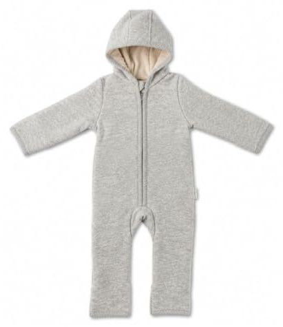 Hofbrucker® PREMIUM WOLL WALKOVERALLl | AUS 100% Merino Schurwolle mit Reißverschluss | Weicher Strapazierfähiger Walk-Anzug für Kleinkind & Baby | Für Herbst Winter & Frühling