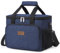 Lifewit Bolsa Termica Porta Alimentos 15L(24 Latas), Bolso Comida Trabajo Hombre y Mujer, Lunch Bag para Lonchera, Pequeña Bolsas Nevera Portatil para Playa, Viaje, Work, Azul Oscuro