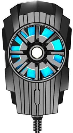 Cellphone Cooler,Portable Phone Radiator - Noise Reduction Phone Cooler Fan Plug-in Smartphones Mobile Phone Radiator for 4.7-7.5 Inch Mobile Phones
