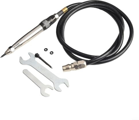 Neumático Air Scribe Grabado Pen Estilo Lápiz Lettering Tool Kit Air Grinder Lápiz Joyería Herramienta de tallado de madera Grabado de precisión