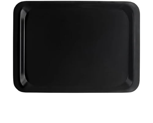 Cambro Capri Tray Black Smooth Surface - 340x460mm | Resists heat, chemicals, and stains while featuring a non-porous surface that easily wipes clean for rapid turnaround.