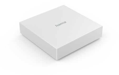 Hama Smart Hub passerelle WiFi connectée (Matter, Zigbee, Thread, compatible commande vocale Alexa, Google Assitant et Apple Siri), blanche