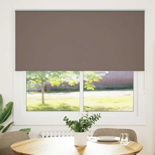 vidaXL Tenda a Rullo Oscurante 160x130 cm Larghezza Tessuto 156,6 cm, Tenda Diurna e Notturna, Tenda da Cucina, Tenda a Rullo Oscurante