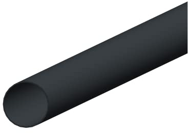 4Home&Garden | Einzelteile Dachrinnensystem RG 95 Typ 275 Fallrohr DN 60 | Kunststoff PVC Anthrazit | Verbinder Stutzen Rinnenhalter (Fallrohr 100cm)