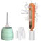 BAUSATZ Makeup Brush Cleaner Machine-Super Fast Electric Cleaner and Dryer 3 Speed Adjustments With 5 Size Rubber Collars,Foldable Silicone Makeup Brush Cleaner Pad Bowl
