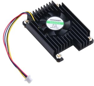 3007 Cooling Fan for Raspberry Pi Compute Module 5 (CM5) - 5V PWM Adjustable Speed, Low-Noise Design, Compact & Efficient Cooling with Thermal Tapes