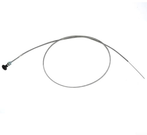 Niceminiwall 160 cm Rasenmäher Choke Kabel Push Pull Mechanismus 50 mm Gaszuglänge Ersatzteil für Gartenstromgeräte