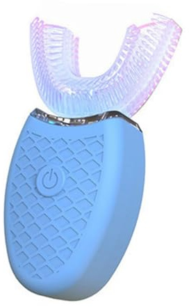 Smilora Die Zahnbürste, die deine Zähne in 45 Sekunden automatisch reinigt Vollautomatische 360° Ultraschallzahnbürste Intelligente U-Form Schallzahnbürste für kabellose Zahnreinigung