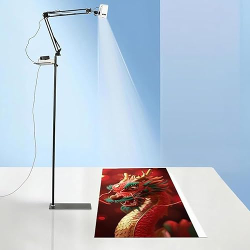 Proiettore per tracciamento da disegno, regolabile, compatibile con telefoni e tablet, con accessori per schizzi per principianti e progetti fai da te