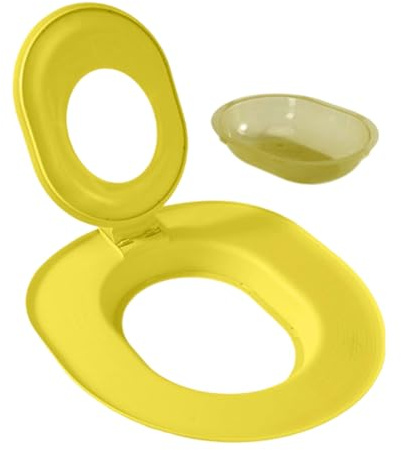 GKYQVE Addestratore per WC con base antiscivolo e strumento per un facile addestramento al vasino, riutilizzabile, per gatti