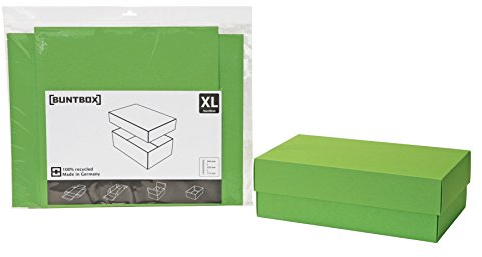 Buntbox 72-1 - Kartonage Set, Größe XL, Apfel