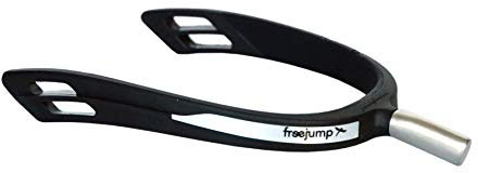 Freejump Sporen extra lang 30 mm in schwarz/schwarz