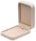 POKOFO Classic Velvet Necklace Pendant Box Jewelry Gift Boxes (Beige)