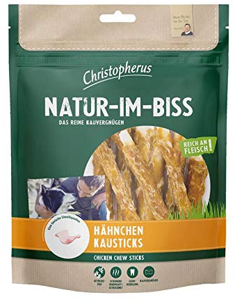 Christopherus Snack Hähnchen Kausticks | 5 x 300g Hundesnack