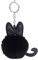 U-M Porte-clés en forme de chat en peluche pour sac à main, accessoire de décoration