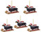 Houssem Dackel Weihnachtsschmuck, Acryl Weihnachtsbaum Wurst Hund Hanging Anhänger, Dackel Hund Weihnachtsschmuck Geschenke Für Alle Dackel Liebhaber