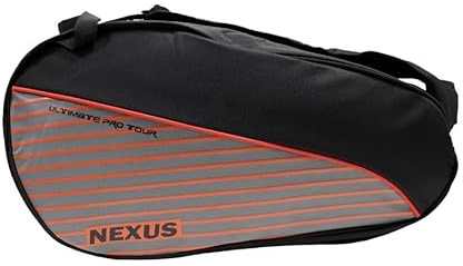 Nexus Schlägertasche Ultimate Pro Tour, Erwachsene, Unisex, Schwarz (Schwarz), Einheitsgröße