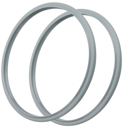 Anillos de Sellado para Olla A Presión 22cm, 2 Juntas de Goma de Repuesto para Ollas A Presión, Junta Tórica de Silicona para Ollas A Presión, Junta de Anillo para Silit, WMF, Fissler