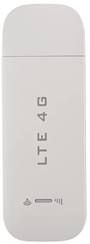 Geieold 4G WiFi Router USB Dongle Wireless Modem 100Mbps with SIM Card Slot Pocket Mobile WiFi for Car Wireless Hotspot