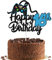 Gidobo Happy 16th Birthday Cake Topper for Boys, Glittery Video Game Cake Toppers Game On with Controllers for Sixteen Years Old Birthday Party Supplies