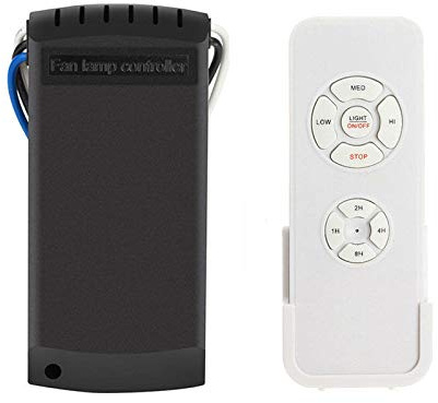 Bumdenuu Kit Universale Ventilatore Da Soffitto e Telecomando Timer Senza
