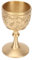 Kommunion Kelch, Vintage Kelch Kelch, Kelch Kelch Tasse Vintage Goldener Kelch, handgemachter Kelch Kelch, Luxuriöser eleganter Lüster Pimp Cup aus Messing