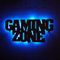 GAMING ZONE Dekolicht aus Holz | Zocker Wandlampe | Geschenk-Idee für Gamer | DIY Wanddeko zum Verschenken mit verschiedenen LED/RGB Optionen | Größe M: 23x49 cm