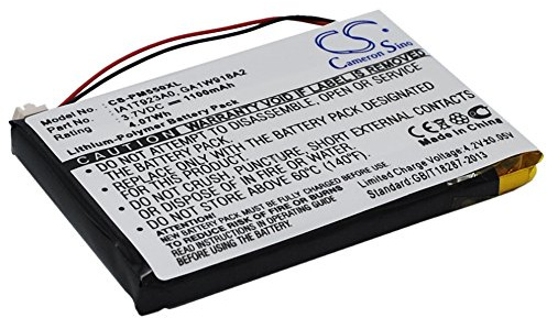 TECHTEK Battery 1100mAh compatible with [Palm] M550, Tungsten T1, Tungsten T2, T3, Zire 31, Zire 71, 72, 72s replaces GA1W918A2, GA1W922A2, IA1T923A0, IA1TA16A0, IA1W416A2, IA1W721H2, PBA80860US