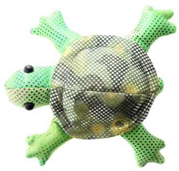 LK Trend & Style Sandtier Schildkröte Handschmeichler, 11 cm, auch für Senioren, mit Sandfüllung, Mehrfarbig (Grün)