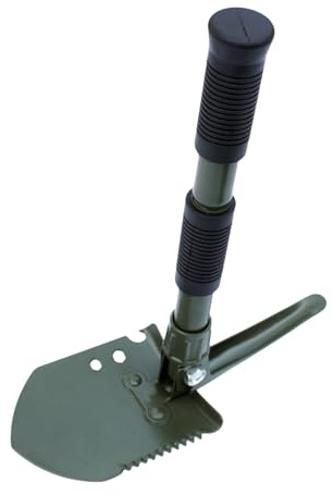 Snorvixre Paletta tattica portatile di sopravvivenza, scavo compatto per esterni, leggero e pieghevole, strumento di emergenza portatile