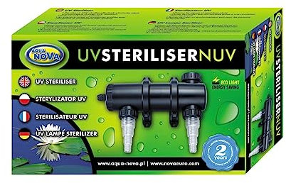 AQUA NOVA Steriliser 9 Watts - Filtre UV Aquarium et Bassin