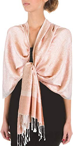 Sakkas 70 x 28 Paisley selbst Design-Schal/Wrap/Stola - Guave