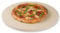 ROCKSHEAT 36 x 1.5 cm 14.2 Round Pizza Stone, Cordierite Pizza Stone for Oven Grill BBQ, Food Grade Baking Stone for Pizza and Bread, Outdoor Pizza Accessories for Grilling