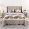 Qucover Cubrecama Verano para Cama 150,Colcha Bouti Pique Cama 150,Manta Funda de Cama,Cubiertacama Reversible, Patchwork con 2 Fundas de Almohada