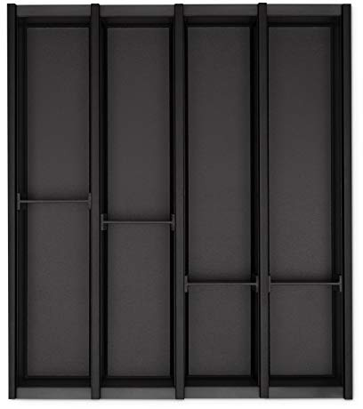 SOTECH Besteckeinsatz Cuisio anthrazit für 500 mm Korpusbreite Tiefe 473 mm | für Legrabox von SOTECH