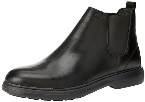 Geox Uomo U Ottavio C Stivaletti Uomo, Nero (Black), 43 EU