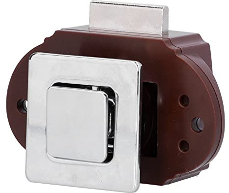 Serrature per Armadietti in Metallo Quadrato Senza Chiave con Chiusura a Scatto per Porta Dell'armadio per Caravan Yacht