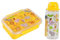 I-Drink – Bundle Lunch box + Borraccia Tritan 400ml, per Bambini, Porta Merenda, Picnic, Scuola, Senza BPA, con Disegni di Infanzia (Animali)