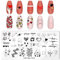 RUNRAYAY Heart Nail Stamp Plate, Valentine's Day Theme Nails Art Stamping Stencils, Love Nail Plate Template Image Stainless Steel Nail Art Tools Love Series