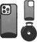 Lawonda Handyband kompatibel mit iPhone 11 Pro(5.8 Zoll), Necklace Hülle mit Bands Handyhülle für zum Umhängen, Matt Case mit Handykordel,Stoßfeste Schutzhülle zum Umhängen Kordel, Schwarz
