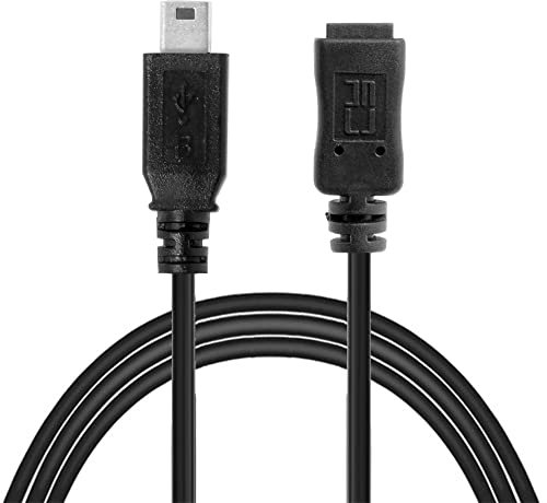 NFHK Cable adaptador USB 2.0 de alta velocidad mini USB de 5 pines macho a hembra de 150 cm
