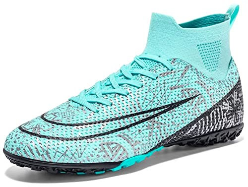 Womens Turf Football Boots Astro Turf Professional Training High-Top Turf Shoes Mens Outdoor Indoor Sports Athletic Big Boys Girls Spikes Trainers