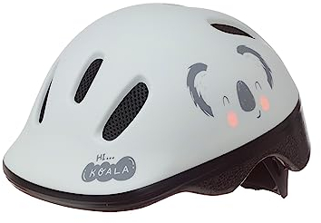 Polisport Unisex-Baby Helmet-Koala-(XXS= 44/48) Helm, Grau