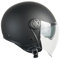 SKA-P Casco open face, 1SHA ZEN MONO Nero opaco, XL (60cm)