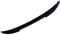Auto Hinten Spoiler Flügel Refit für B-MW M E46 E90 E60 E61, Kofferraum Heckspoiler Kratzfest Heckflügel Lippe Tuning Dekoration Zubehör,A/Black