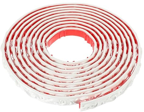 WHAMVOX Mehrzweck-abzieh- und Aufklebeleiste 5 M Rolle -eckleistenleiste Selbstklebend für Dekorative