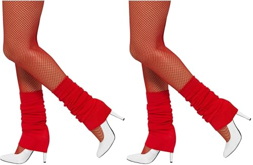 Smiffys Legwarmers (Packung mit 2)