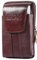 Starnearby Borsa da Cintura Uomo Pelle Cuoio, Porta Cellulare Da Cintura in Pelle di Vacchetta, Custodia da Cintura per Cellulare, Marsupio da Cintura Uomo, Tasca Porta Cellulare da Cintura
